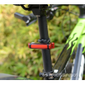 Mini Luz trasera de bicicleta recargable USB